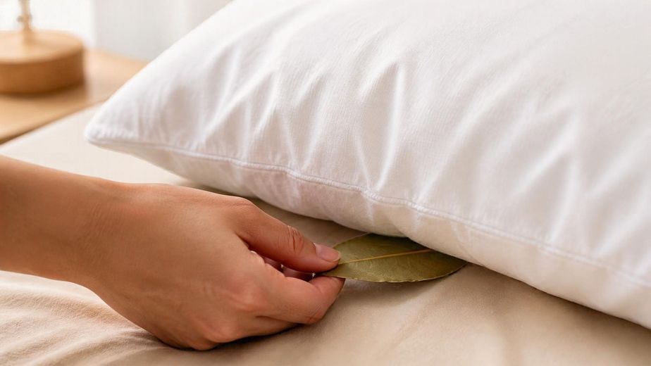 Colocar una hoja de laurel seca debajo de la almohada antes de acostarte: para qué sirve y por qué lo recomiendan