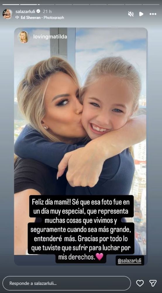 Luciana Salazar y el mensaje de Martilda, por el día de la madre