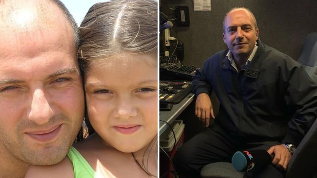 La despedida de la hija menor de Confessore, el metereólogo de TN