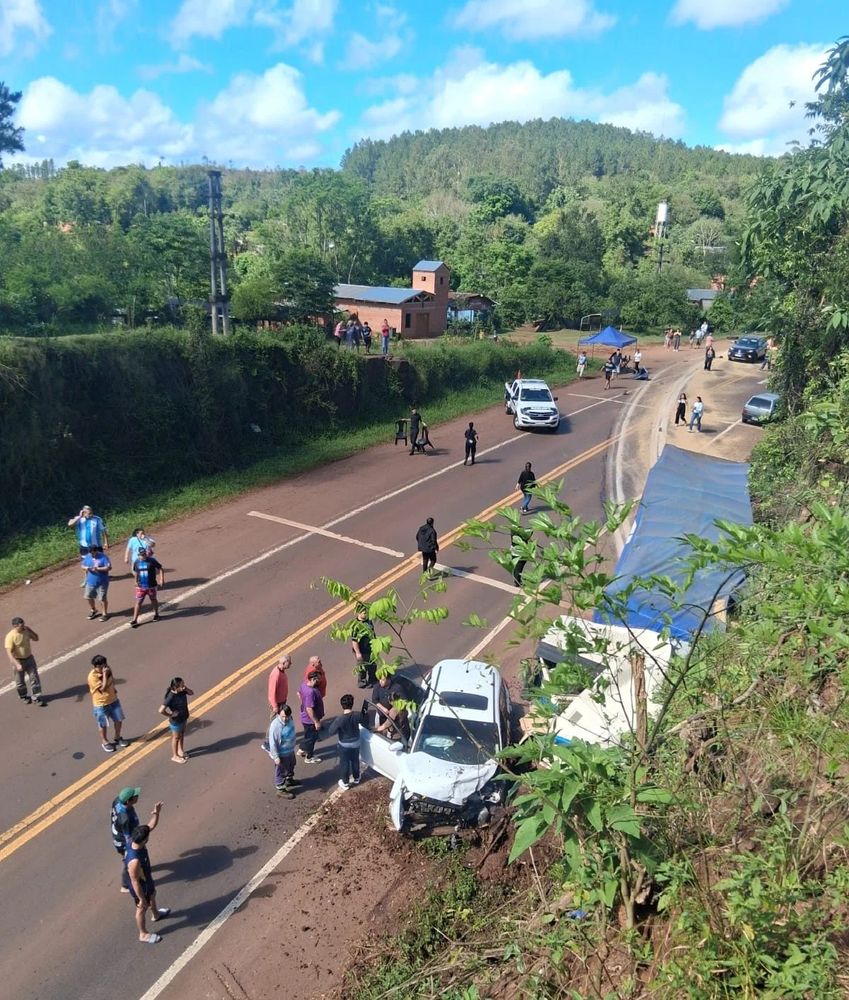 Puerto Piray: camionero perdió la vida tras un choque múltiple y testigo asegura que fue un héroe.