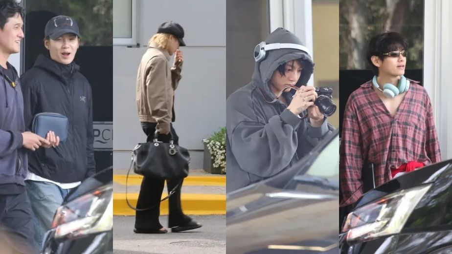 BTS llegó a la Argentina y se filtraron las primeras fotos de su arribo