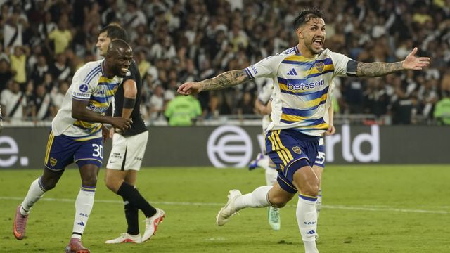 Recuperado en tiempo récord de un desgarro, Leandro Paredes puso a Boca en la final de la Copa Sudamericana.