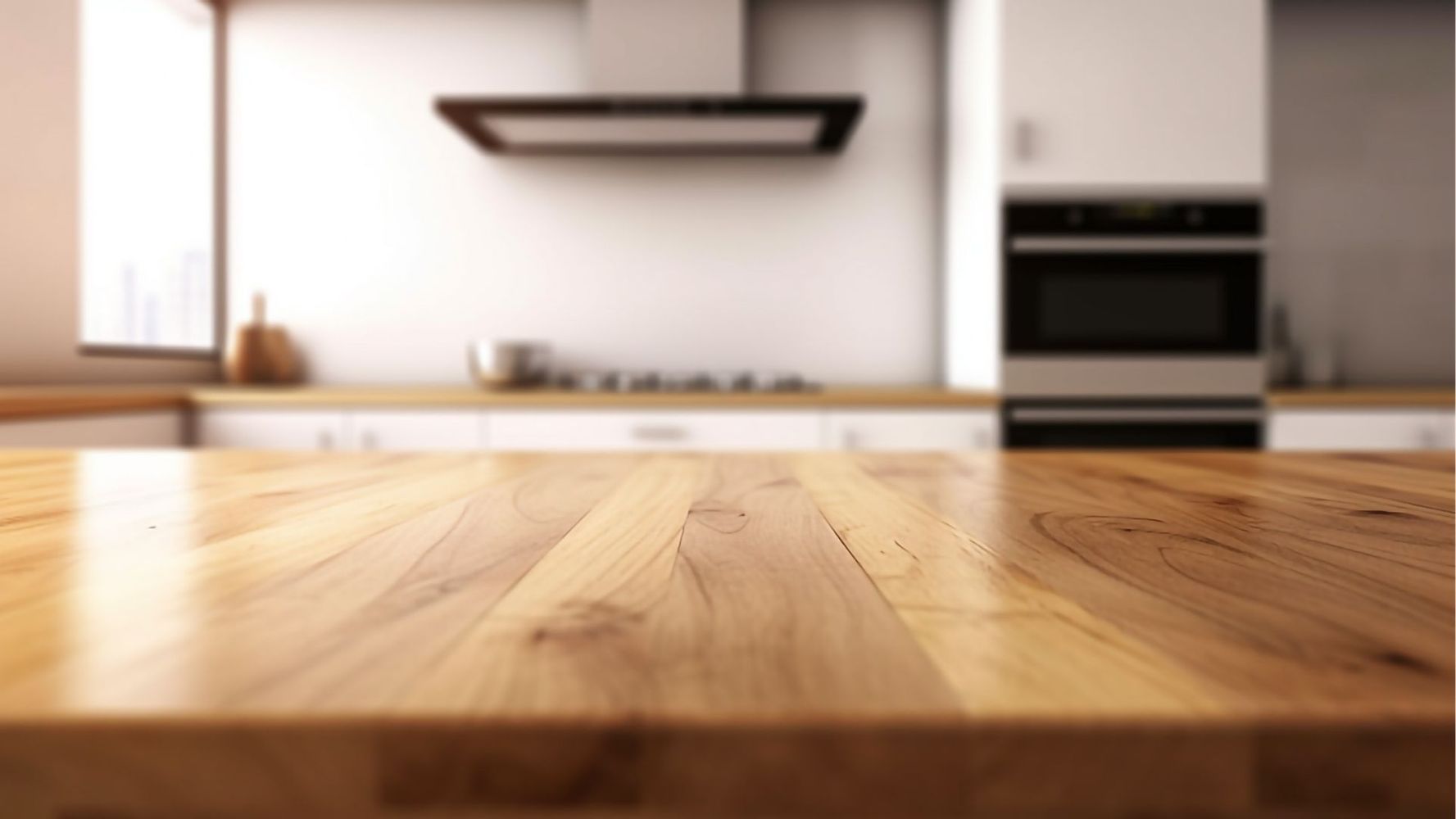 La ventaja de la madera en la cocina.