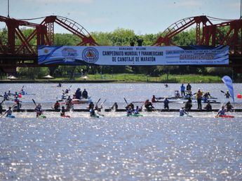 Deportistas y delegaciones de Europa, América, Asia, África y Oceanía participan del Mundial de Canotaje 2026