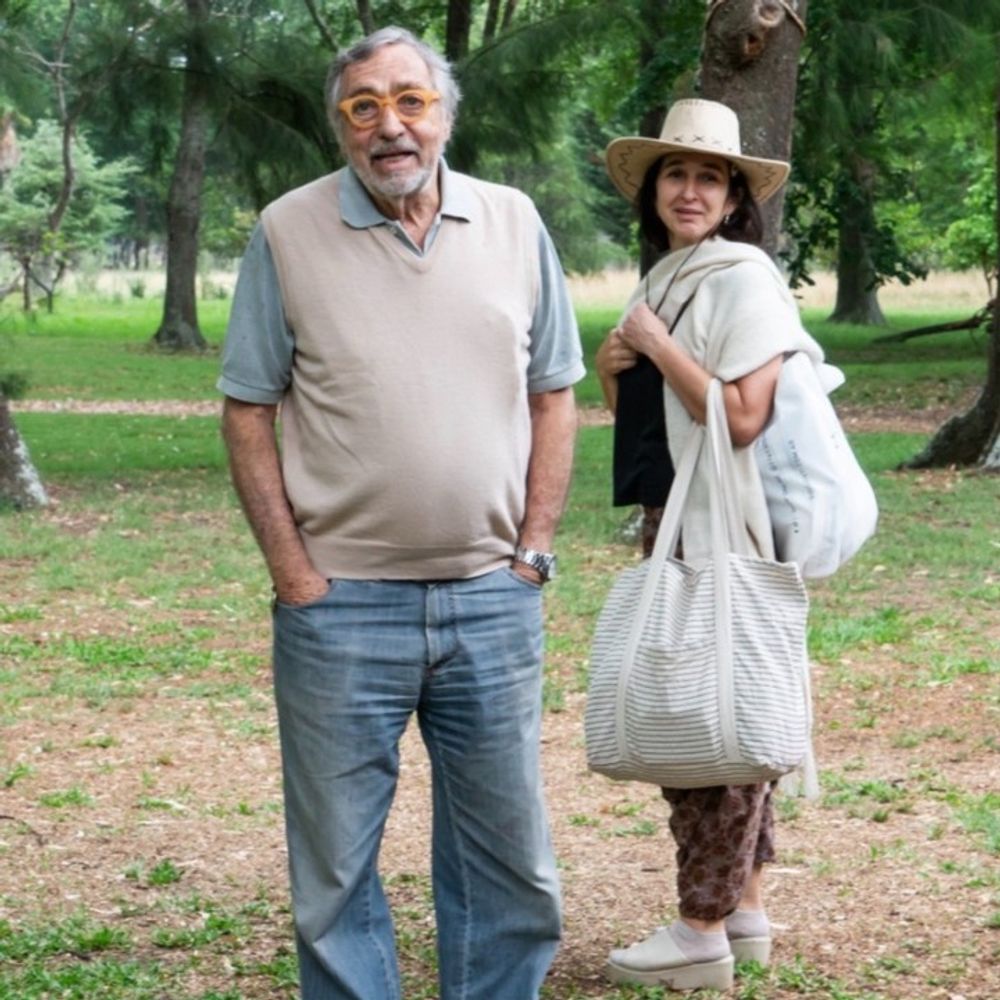Luis Brandoni y Saula Benavente
