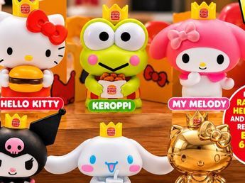 Burger King lanzó juguetes de Hello Kitty: cuáles son los modelos de la colección y cuánto cuesta cada cajita