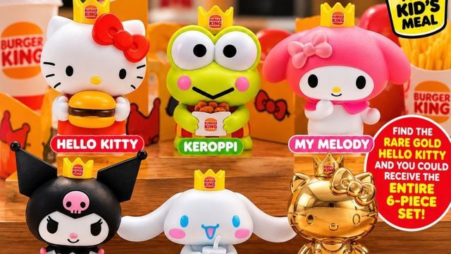 Burger King lanzó juguetes de Hello Kitty: cuáles son los modelos de la colección y cuánto cuesta cada cajita