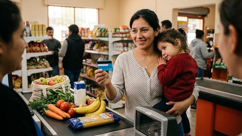 Carga de $50.000 en la Tarjeta Alimentaria Independencia
