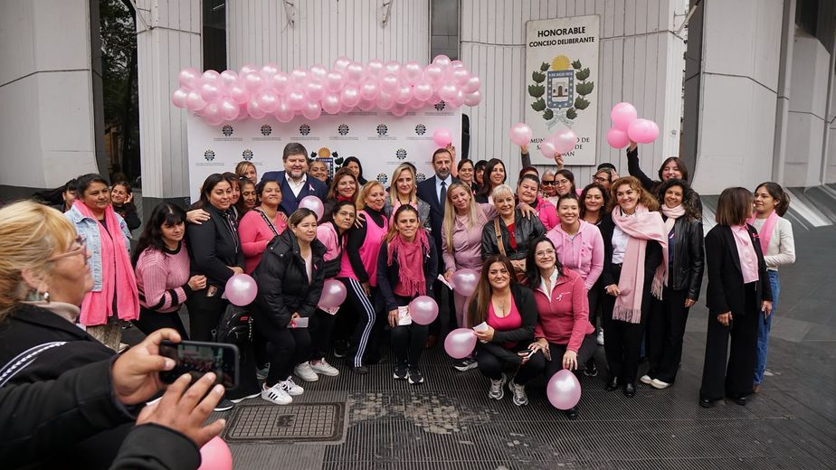 Octubre Rosa: el Concejo Deliberante se suma con una caminata