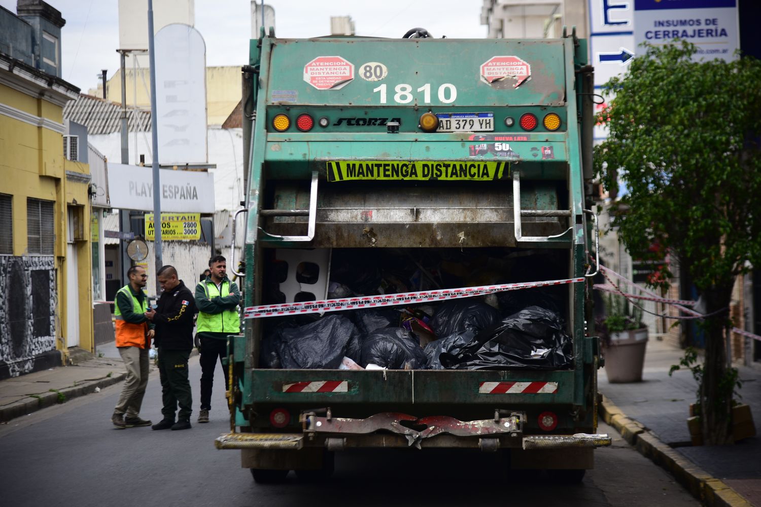 Policía Judicial de Córdoba trabaja en el sector.
