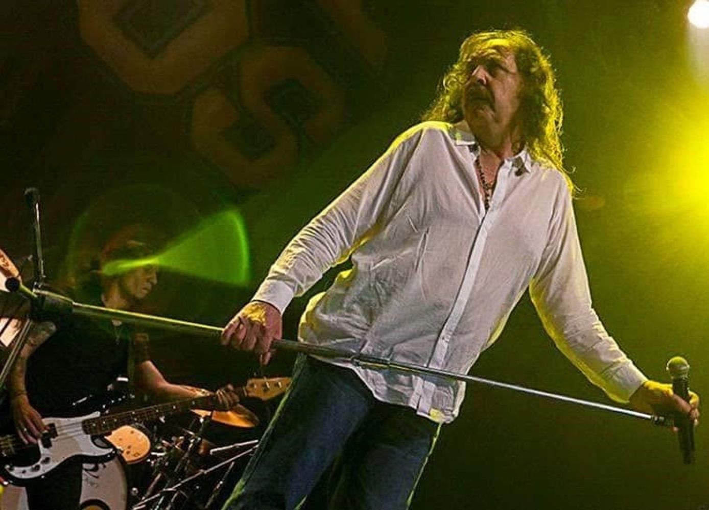 Saúl Blanch, histórico cantente de heavy metal argentino