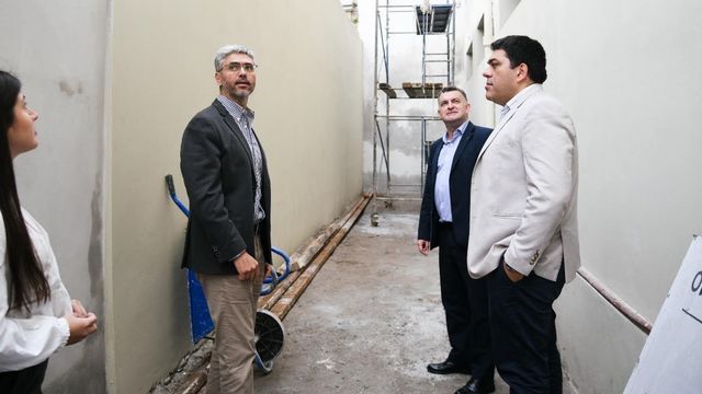 El ministro de Obras y el secretario de Gobierno supervisaron los avances de la restauración y evaluaron nuevas necesidades.