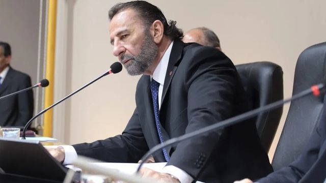 Fernando Juri y los presidentes de bloque definieron el temario en la reunión de Labor Parlamentaria del 20 de octubre.