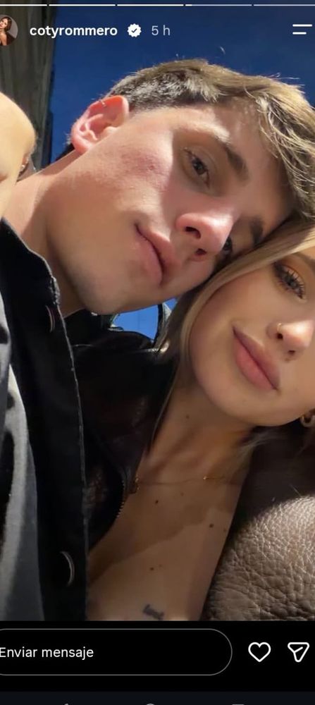 Coti Romero presentó a su novio