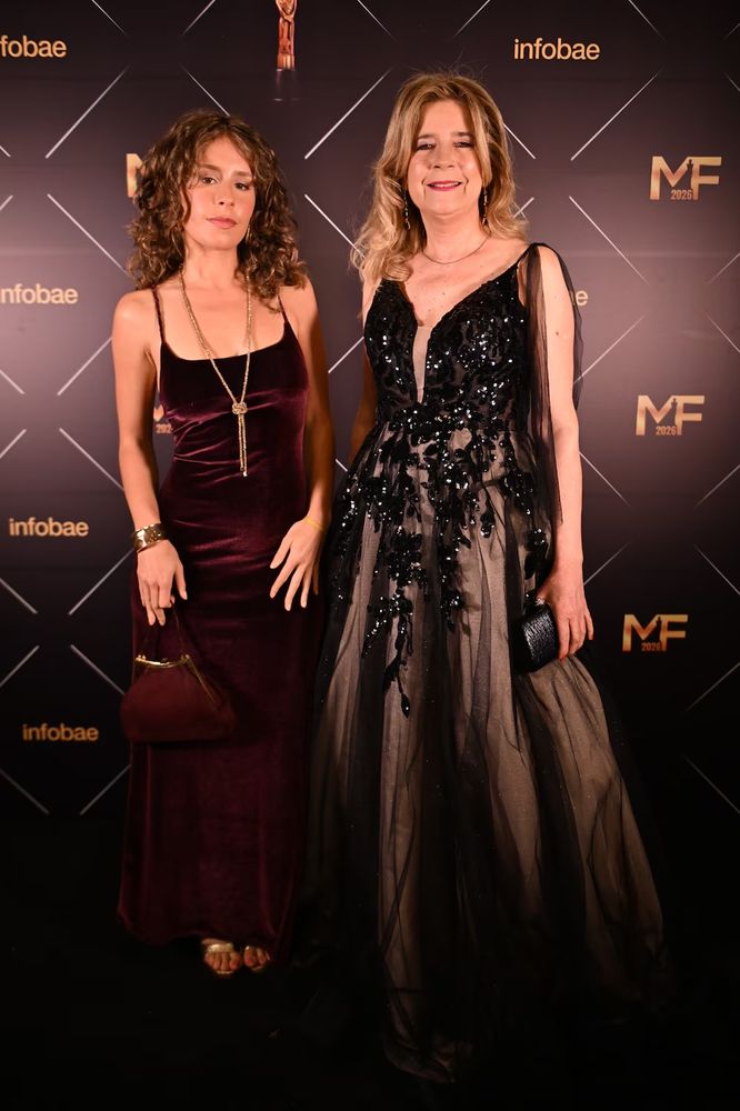 Mercedes Ninci y su hija Flor.