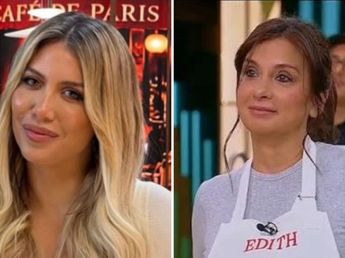Wanda Nara le puso los puntos a Edith Hermida en MasterChef Celebrity y le advirtió: “Tené cuidado”