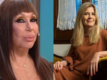 Agredieron a Mercedes Ninci en un móvil en vivo: la reacción de Moria Casán