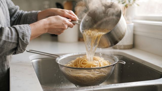 Por qué no tirar el agua hervida en la bacha de la cocina.