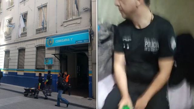 Tomaron a un policía de rehén 