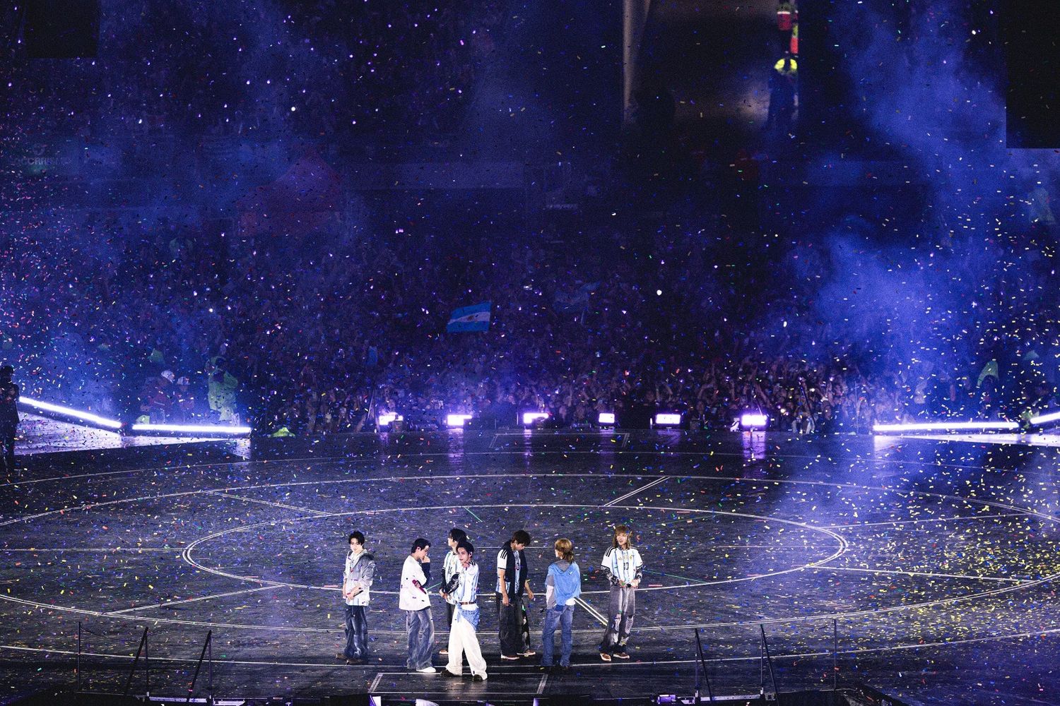 Los integrantes de BTS conquistaron al público argentino en La Plata.