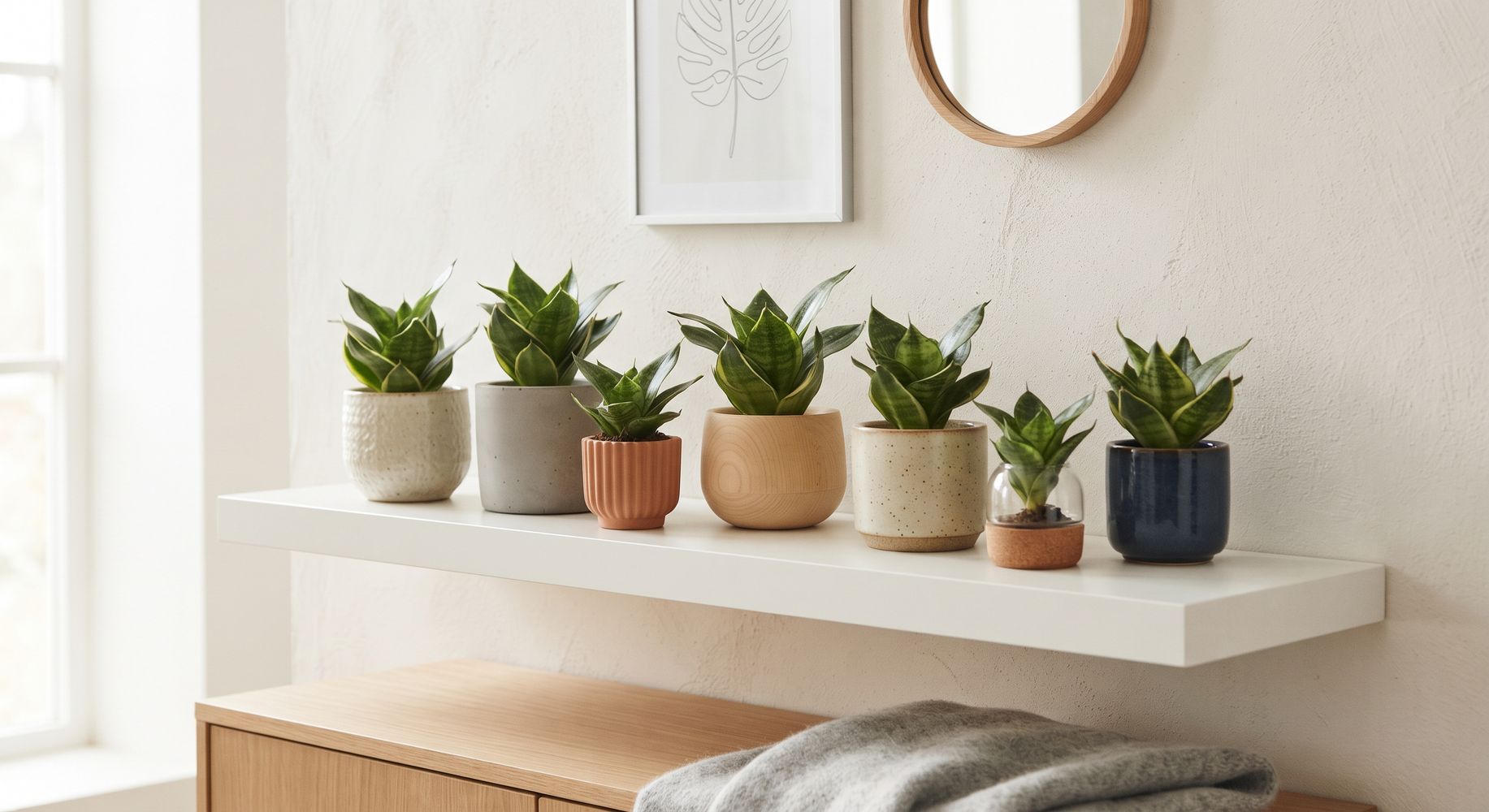 Tener una lengua de suegra enana en casa: qué simbolismo tiene y por qué el Feng Shui la recomienda