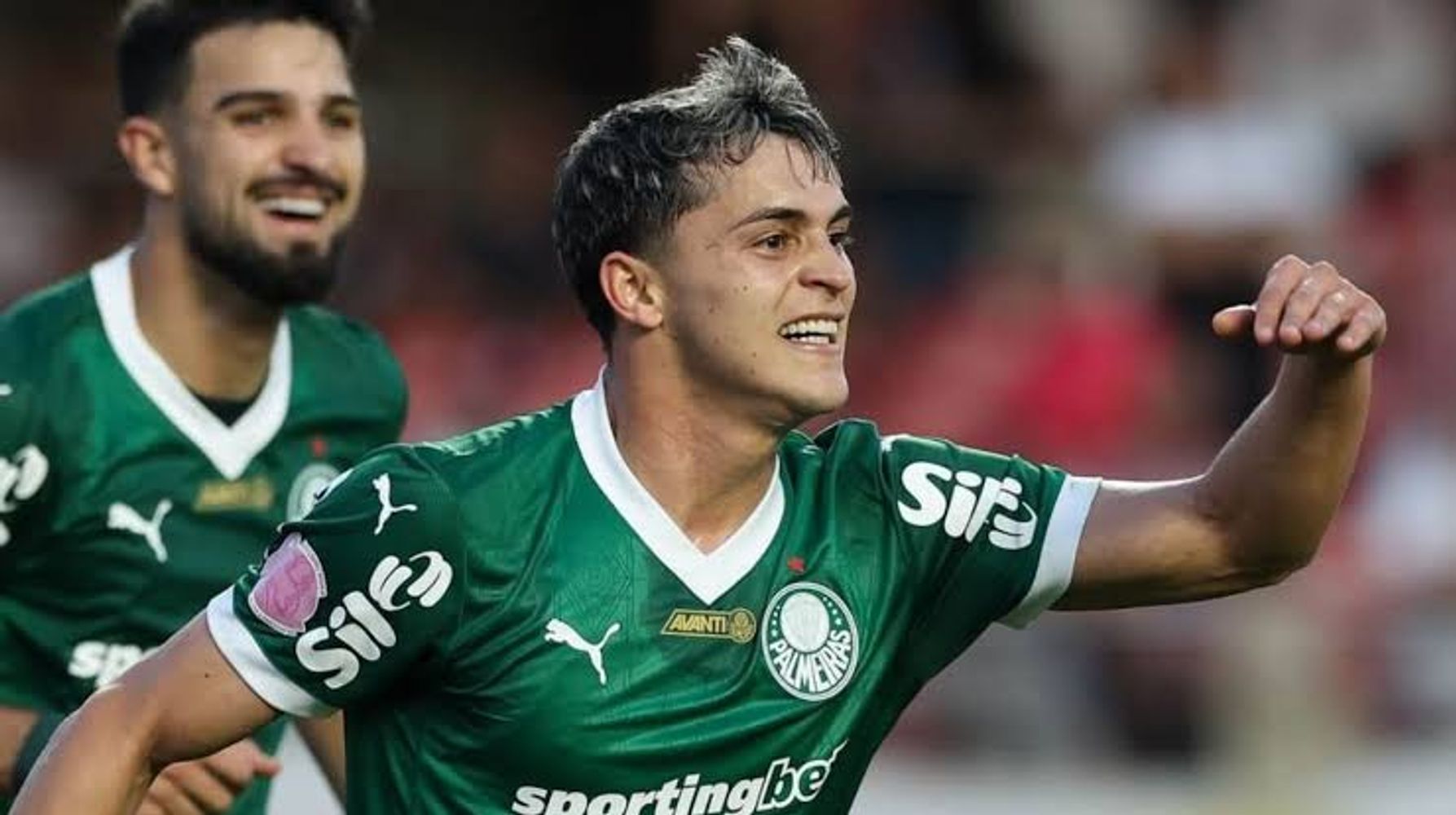 Ramón Sosa, el delantero paraguayo que jugó en Talleres y está en Palmeiras donde jugará la final de la Copa Libertadores.
