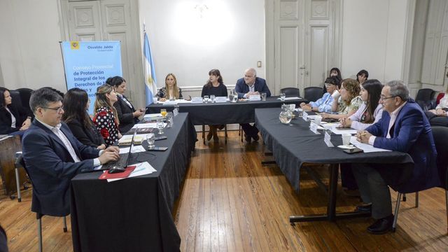Masso encabezó el XVI Consejo Provincial de Protección Integral de Niños, Niñas y Adolescentes.