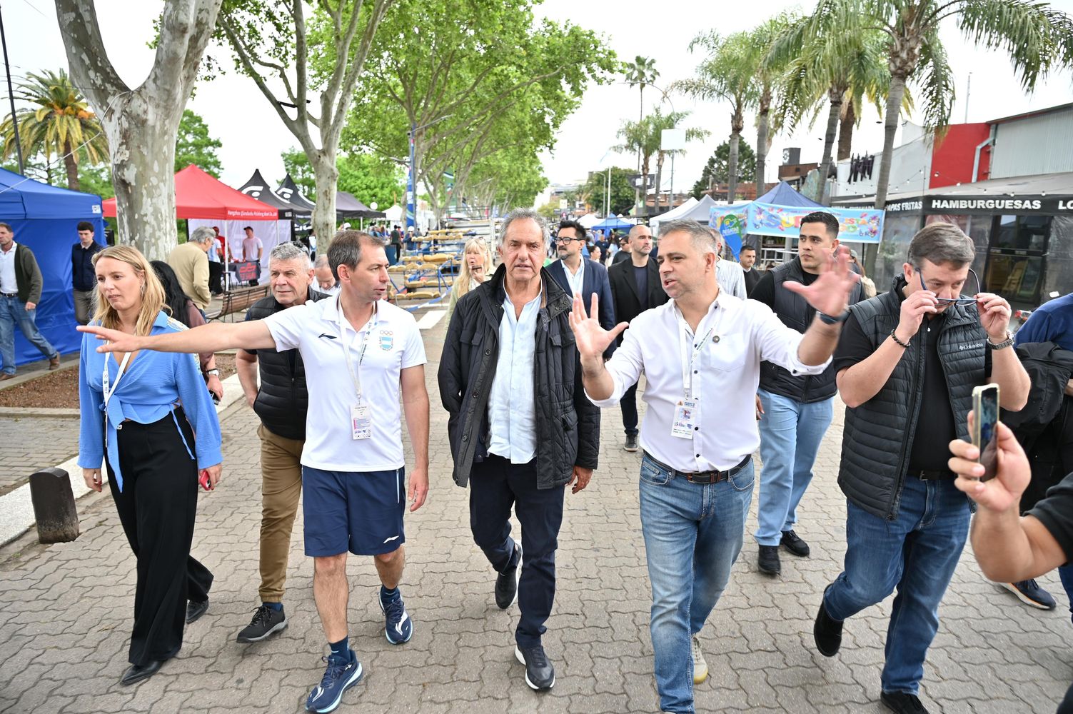 Daniel Scioli/Mundial de Canojate Maratón 2026.