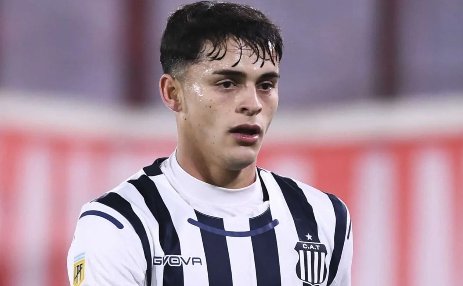 Ramón Sosa, el delantero paraguayo que jugó en Talleres y está en Palmeiras donde jugará la final de la Copa Libertadores.