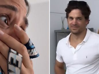 Jimena Barón y su pareja