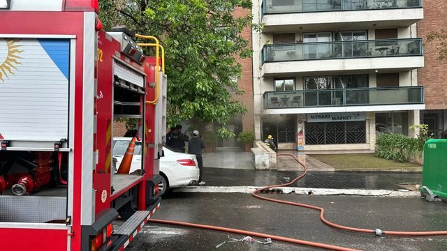 Incendio en Nueva Córdoba.