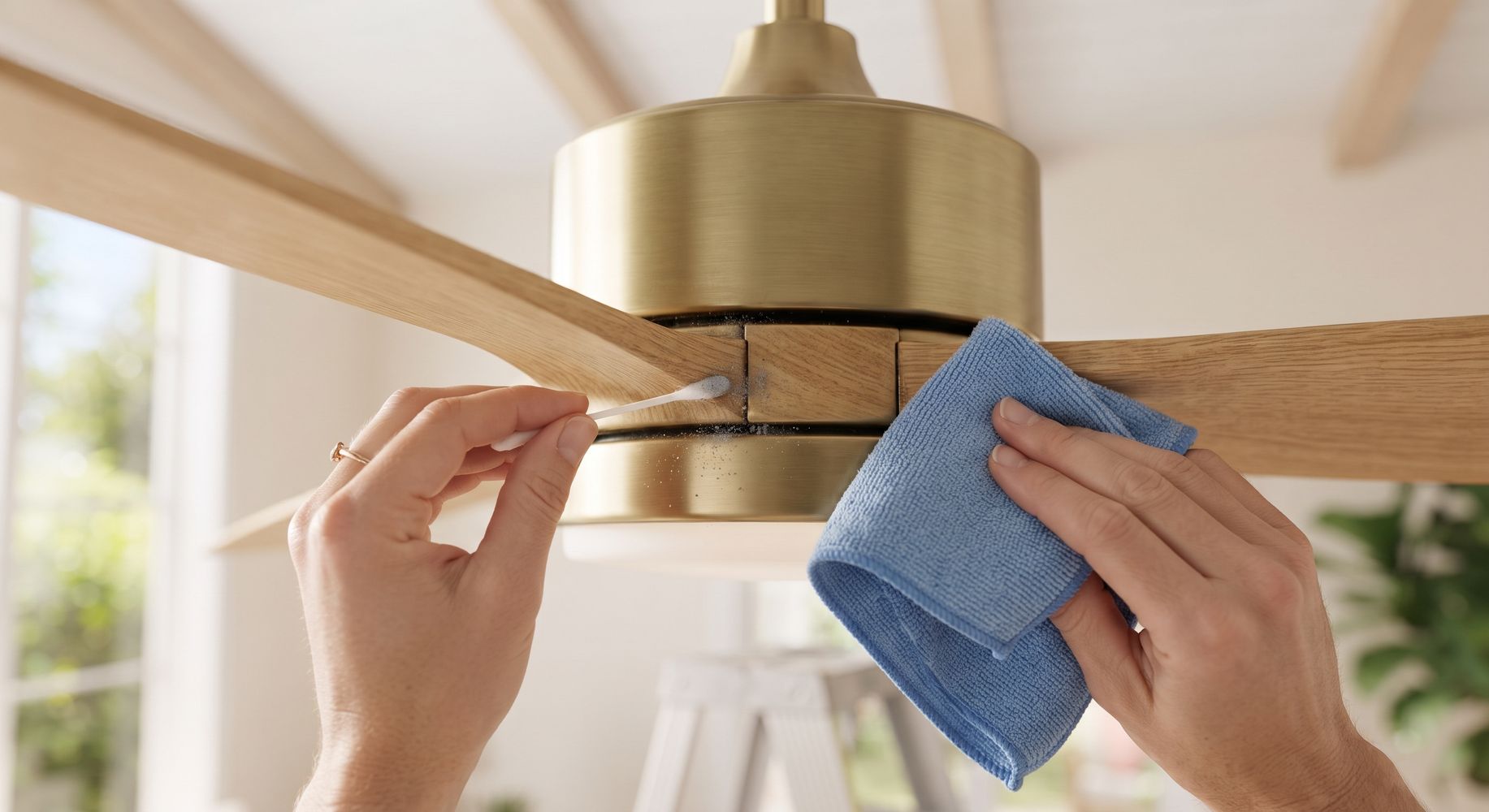 El sencillo truco para limpiar las aspas del ventilador con una funda de almohada: cómo eliminar el polvo acumulado en pocos minutos y evitar que la suciedad se esparza por toda la casa