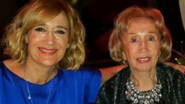 Marcela Coronel y Berta, su madre.