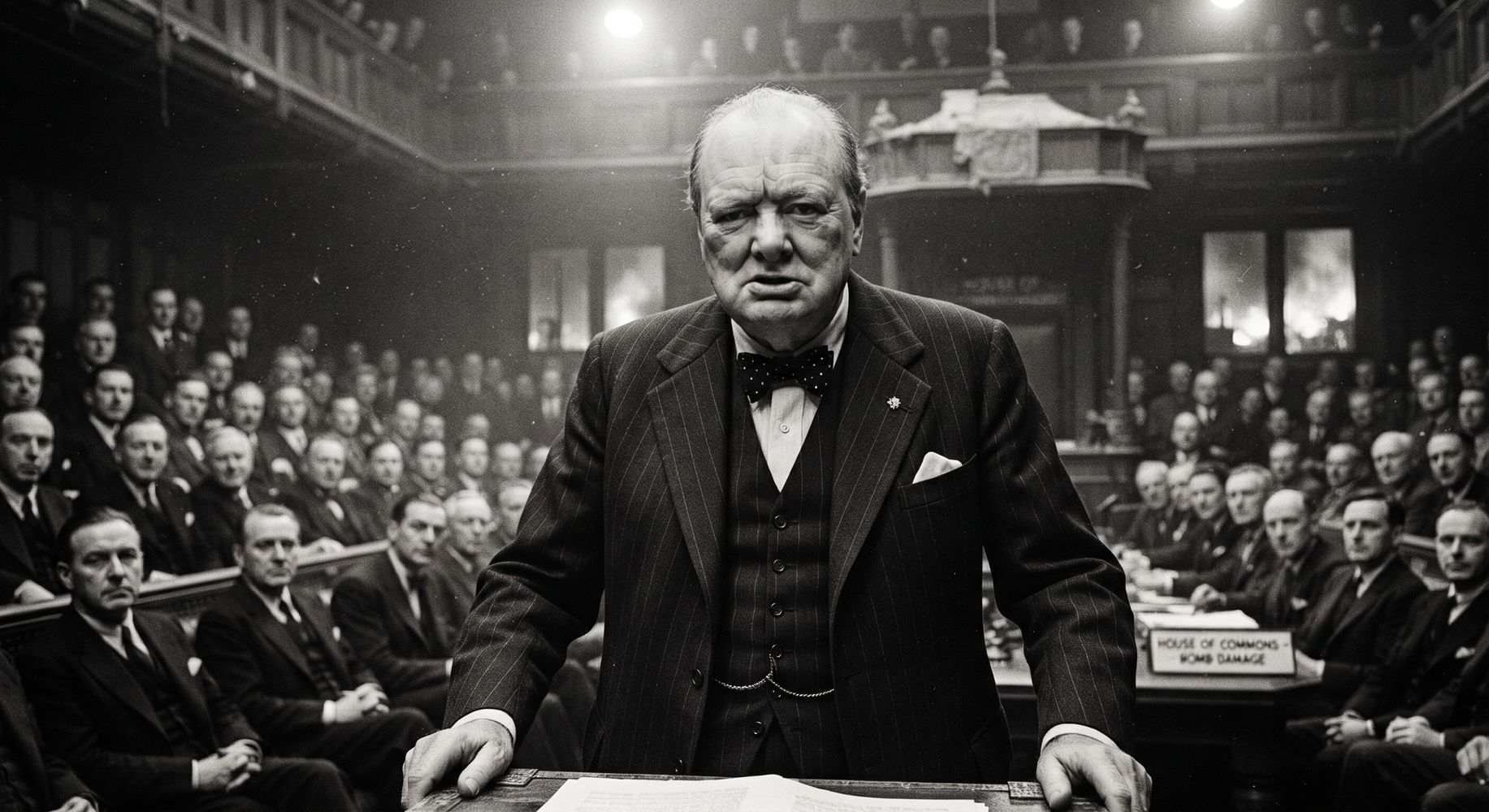 La contundente reflexión de Winston Churchill, ex primer ministro británico, sobre los riesgos del poder y las dificultades de la vida política: “La política es más peligrosa que la guerra, porque en la guerra solo se muere una vez”