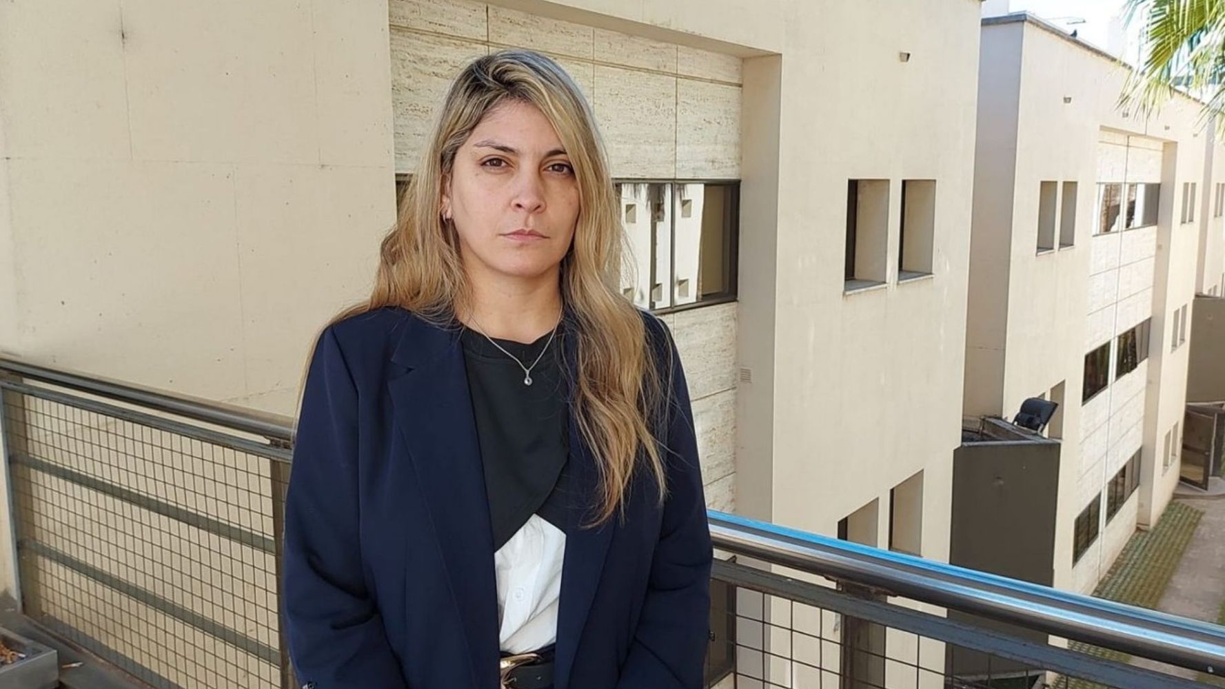 Fernanda Alaniz, abogada de Gabriel Vega.