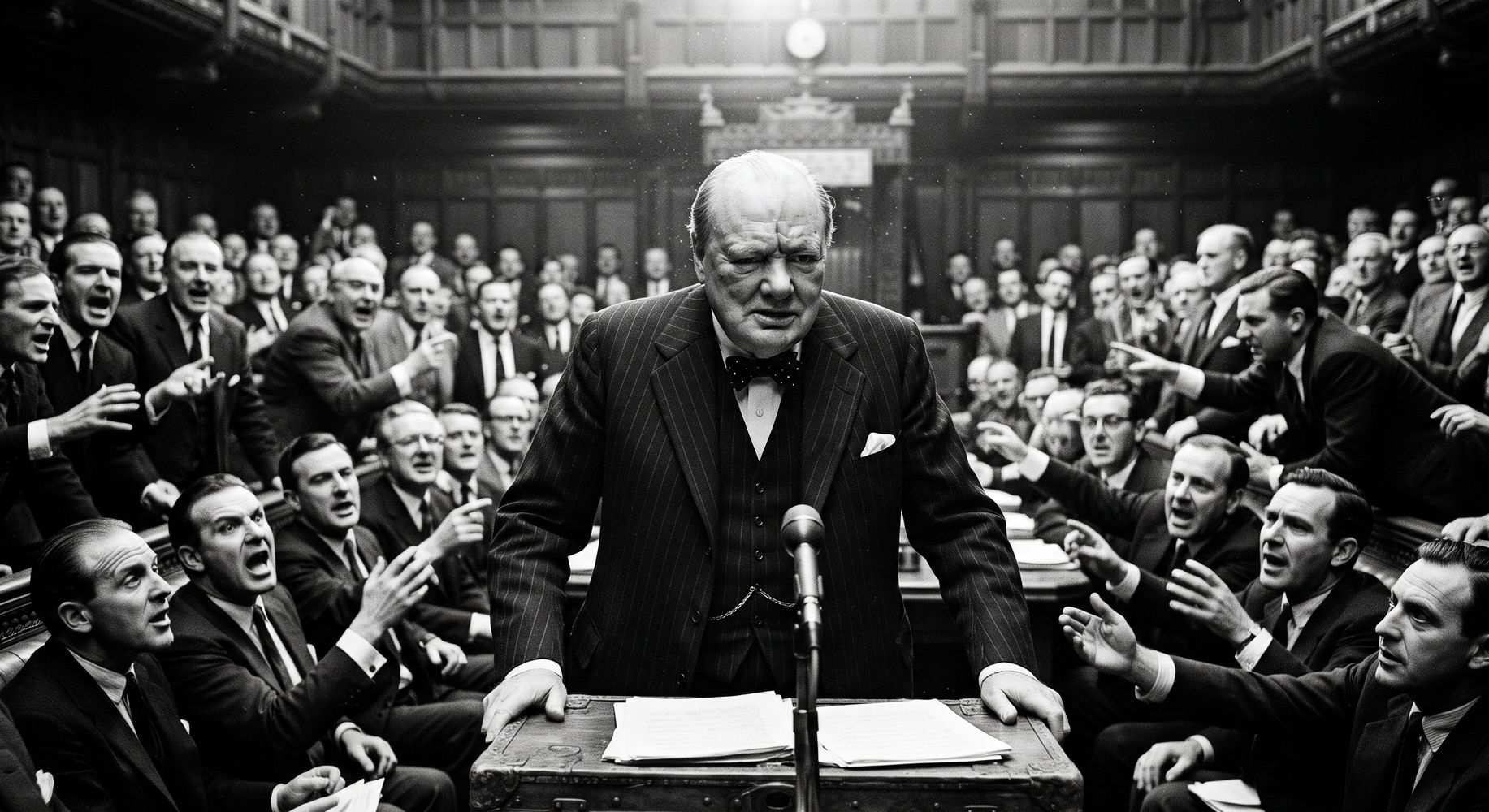 La contundente reflexión de Winston Churchill, ex primer ministro británico, sobre los enemigos y la importancia de defender las propias convicciones: “¿Tienes enemigos? Bien. Eso significa que has defendido algo en algún momento de tu vida”