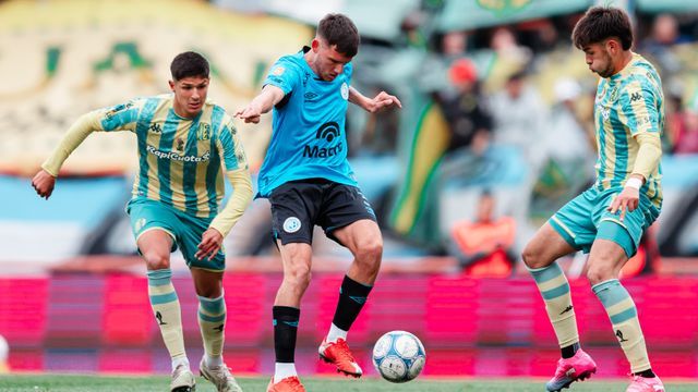 Belgrano visitó a Aldosivi en Mar del Plata por la fecha 14 del Clausura de la Liga Profesional