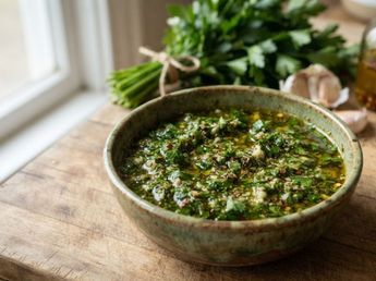 El secreto de los cocineros para preparar un chimichurri más sabroso y aromático: “No hace falta agregar más vinagre, sino una pizca de ají molido que realce el sabor de las hierbas”