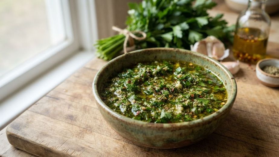 El secreto de los cocineros para preparar un chimichurri más sabroso y aromático: “No hace falta agregar más vinagre, sino una pizca de ají molido que realce el sabor de las hierbas”