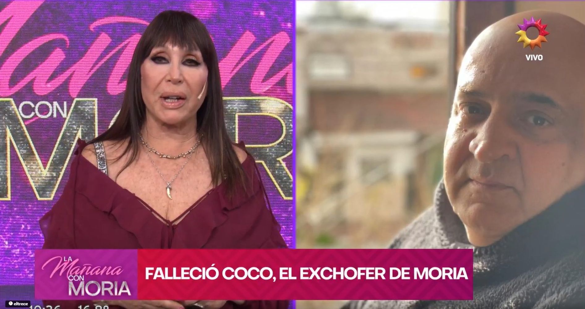 El dolor de Moria Casán por la muerte de su exchofer