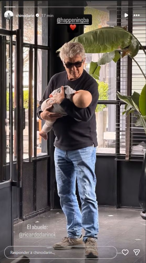 Ricardo Darín junto a Dante