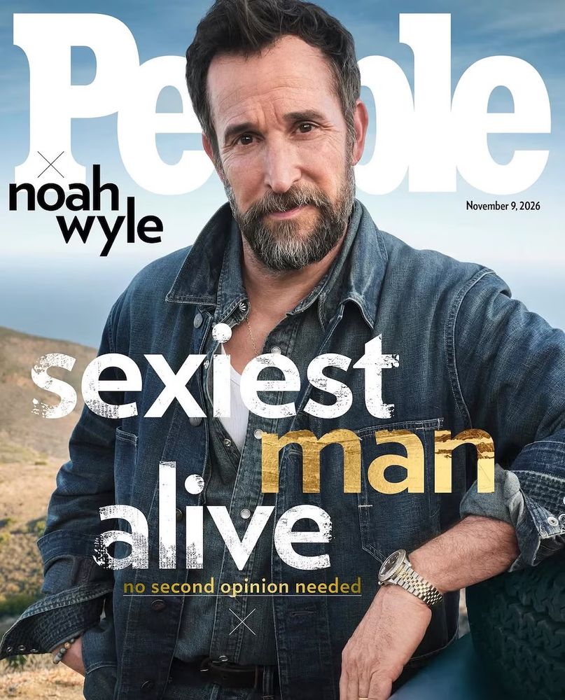 Noah Wyle fue elegido por la revista People como el hombre más sexy de 2026.