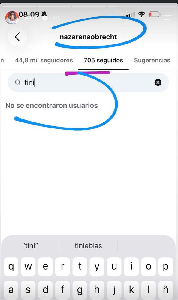 La actitud de la cuñada de Tini Stoessel en redes sociales