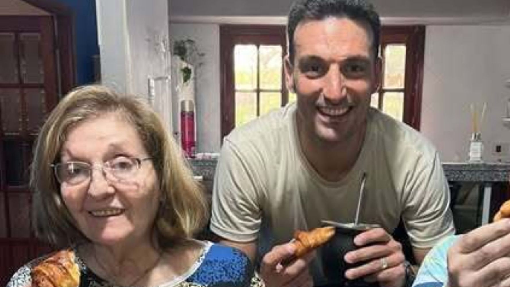Murió la mamá de Lionel Scaloni
