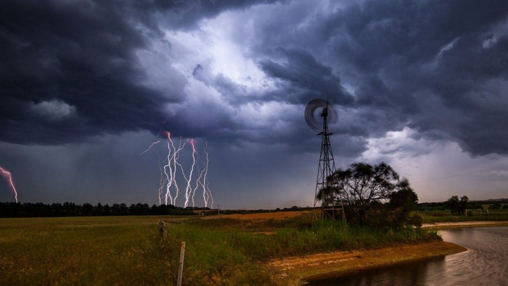 Tormenta eléctrica.