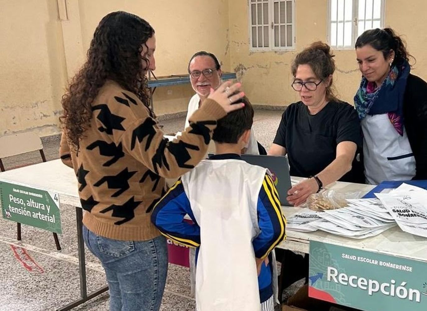 Salud Escolar: el equipo de salud visitó escuelas de Copetonas y Reta