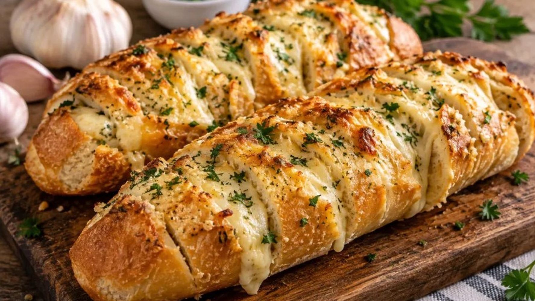 Cómo hacer pan de ajo: la receta ideal para la picada que combina lo mejor de la focaccia y la ciabatta