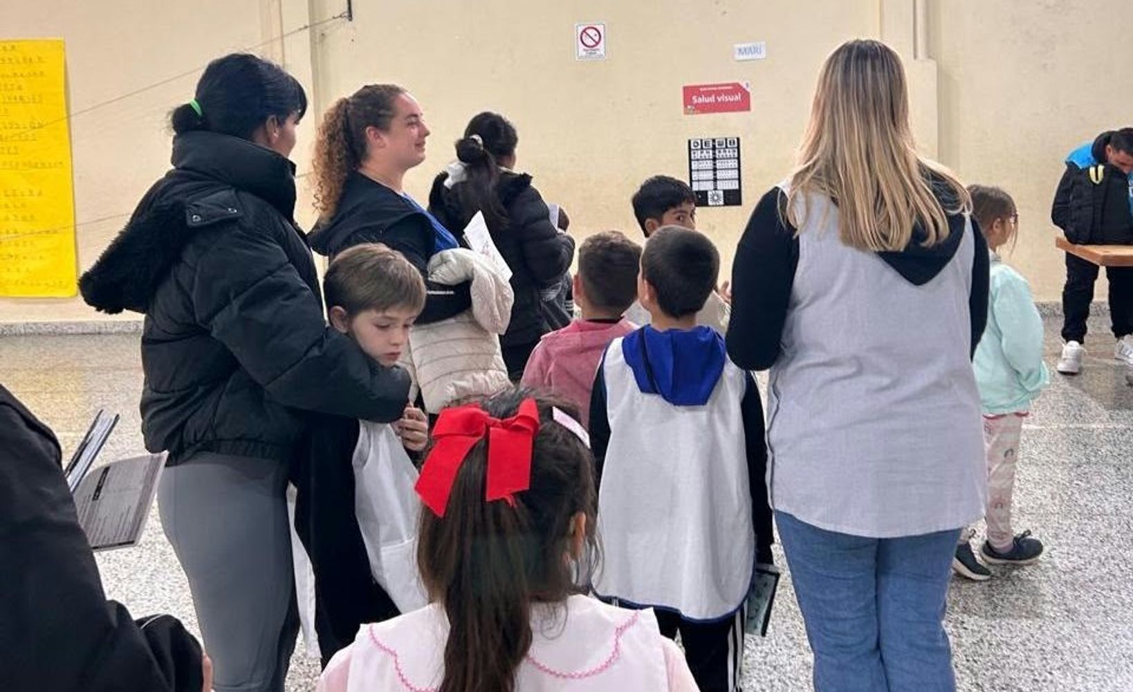 Salud Escolar: el equipo de salud visitó escuelas de Copetonas y Reta