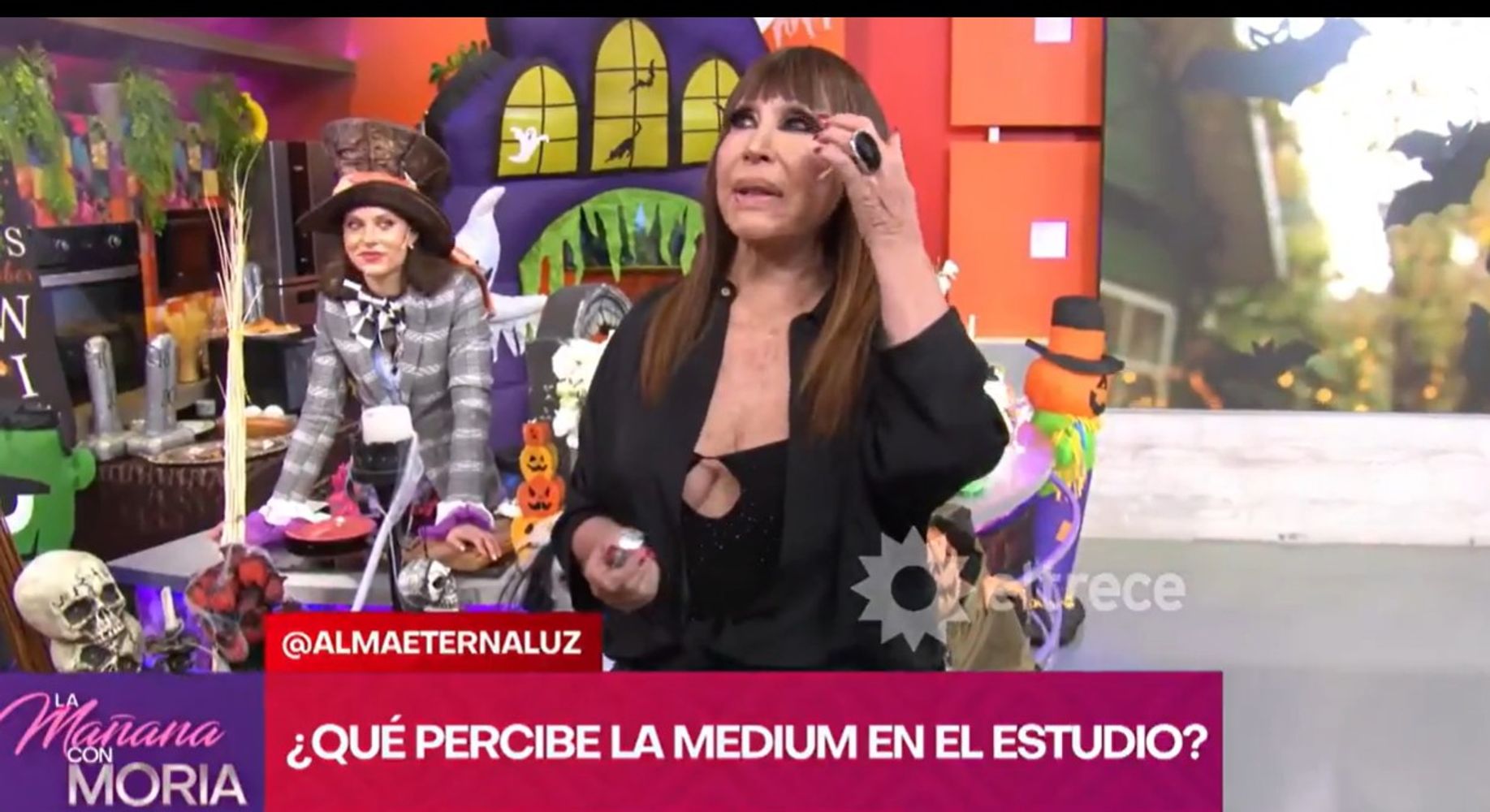 Moria Casán se conectó con su papá a través de una medium