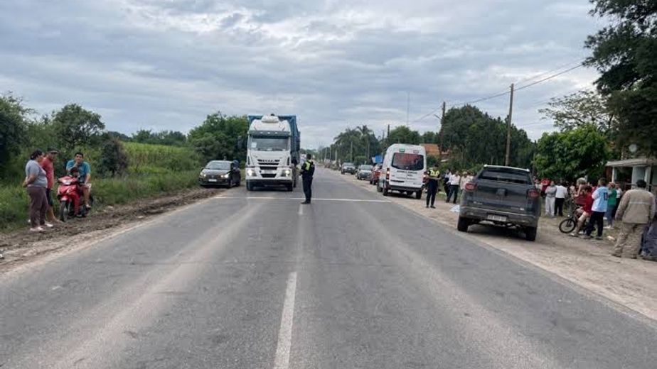 Murió una niña de 10 años arrollada en la ruta 304